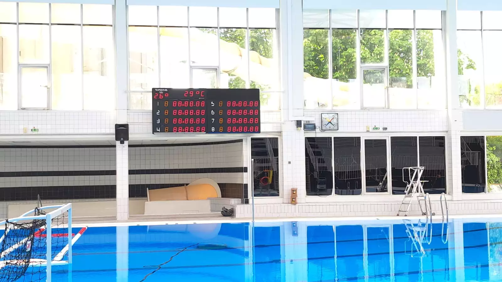 afficheur de score LED pour la natation et le water polo