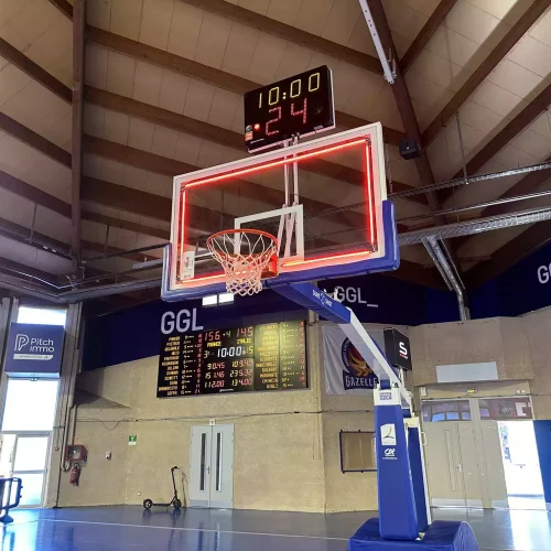 Affichage score Stramatel - BALM - Basket Lattes Montpellier Association