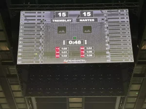 cube video LED - Arena Grand Paris - Tremblay